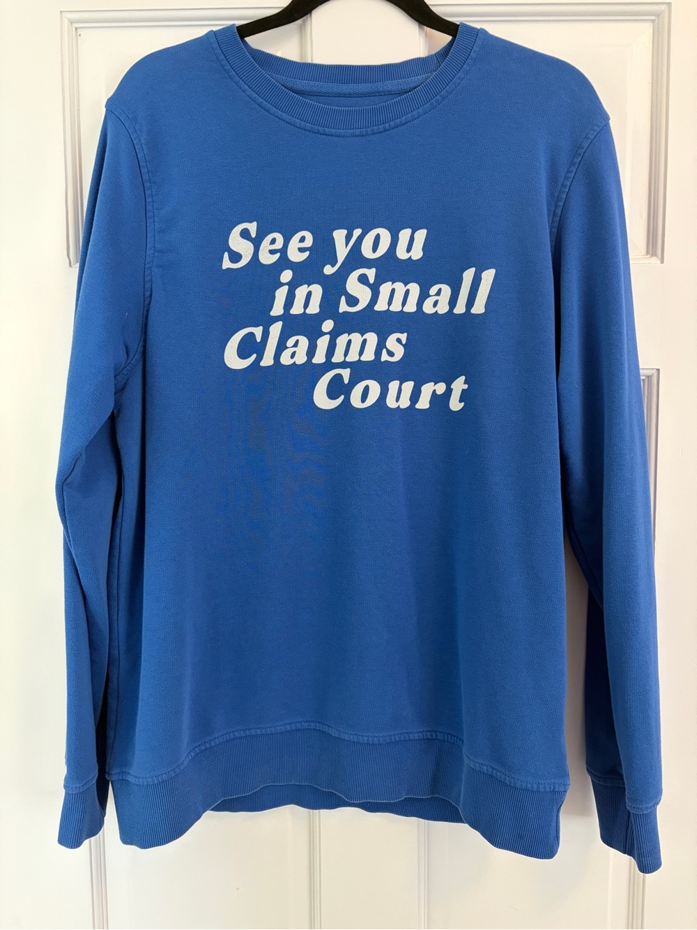Giggly Squad Merch Graphic Crewneck Sweatshirt - See You in Small Claims Court
